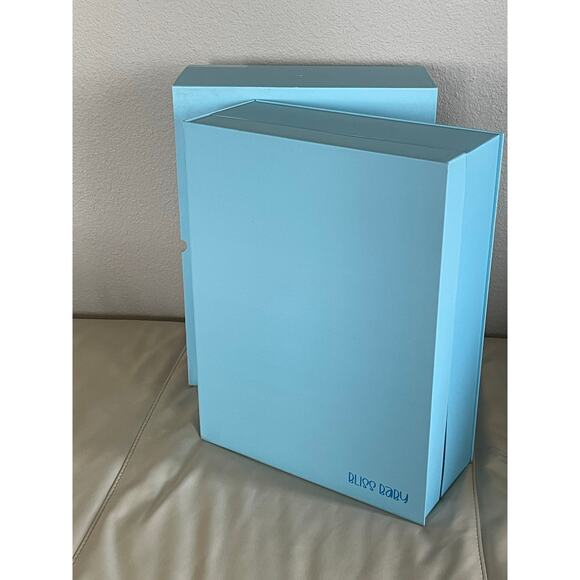 Baby Keepsake Box - Baby Memory Box - Baby Boy Girl Blue - Picture 12 of 12